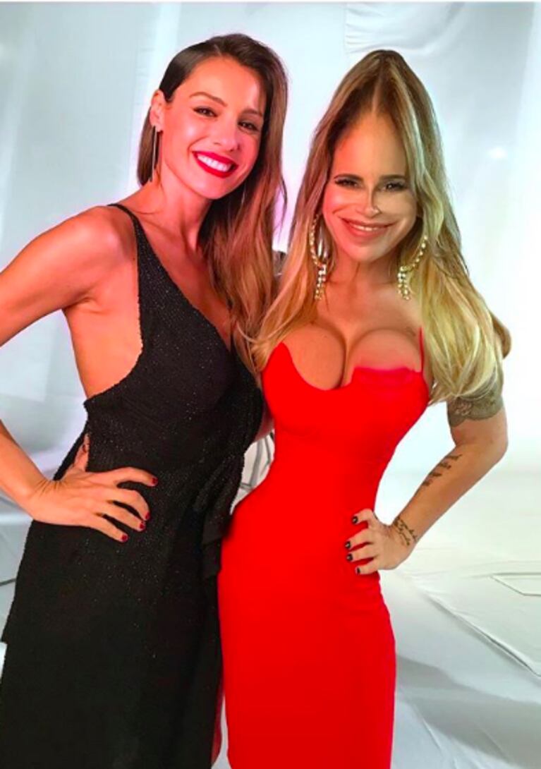 La divertida reflexión de Florencia Peña, luego de protagonizar una sesión de fotos con Pampita
