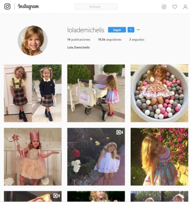 La dulce "coincidencia" 2.0 entre Evangelina Anderson y Wanda Nara: ¡les abrieron una cuenta en Instagram a sus hijas! 