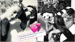 La dulce foto de la China Suárez con sus hijas y su perro (Fotos: Instagram)
