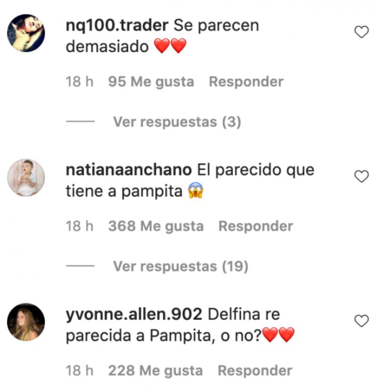 La dulce foto de la hija mayor de Roberto García Moritán junto a Ana, que volvió a despertar comentarios sobre el parecido con Pampita