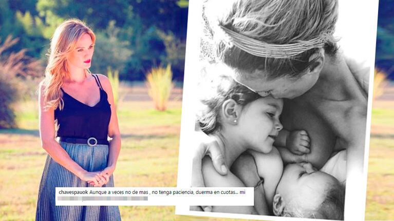 La dulce foto de Paula Chaves con sus hijos