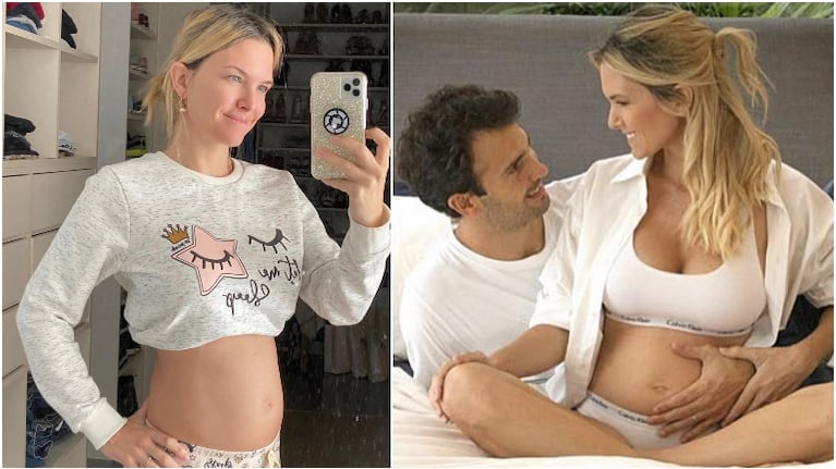 La dulce foto de Sofía Zámolo luciendo su pancita de 15 semanas (Fotos: Instagram)