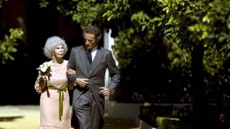 La duquesa de Alba y su marido. (Foto: Web)