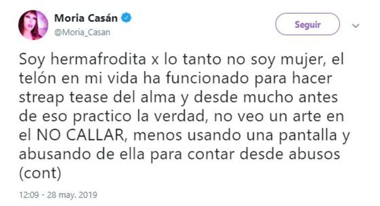 La dura respuesta de Moria Casán a Thelma Fardín: "Traten de no marketinear más el dolor"