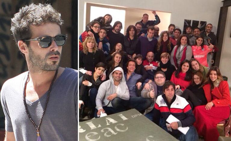 La elocuente ausencia de Nicolás Cabré en la foto de MADS. (Foto: Twitter)