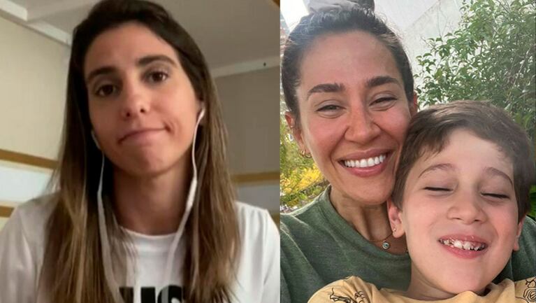 La emoción de Cinthia Fernández ante el desgarrador mensaje de Jimena Barón a las madres solteras.