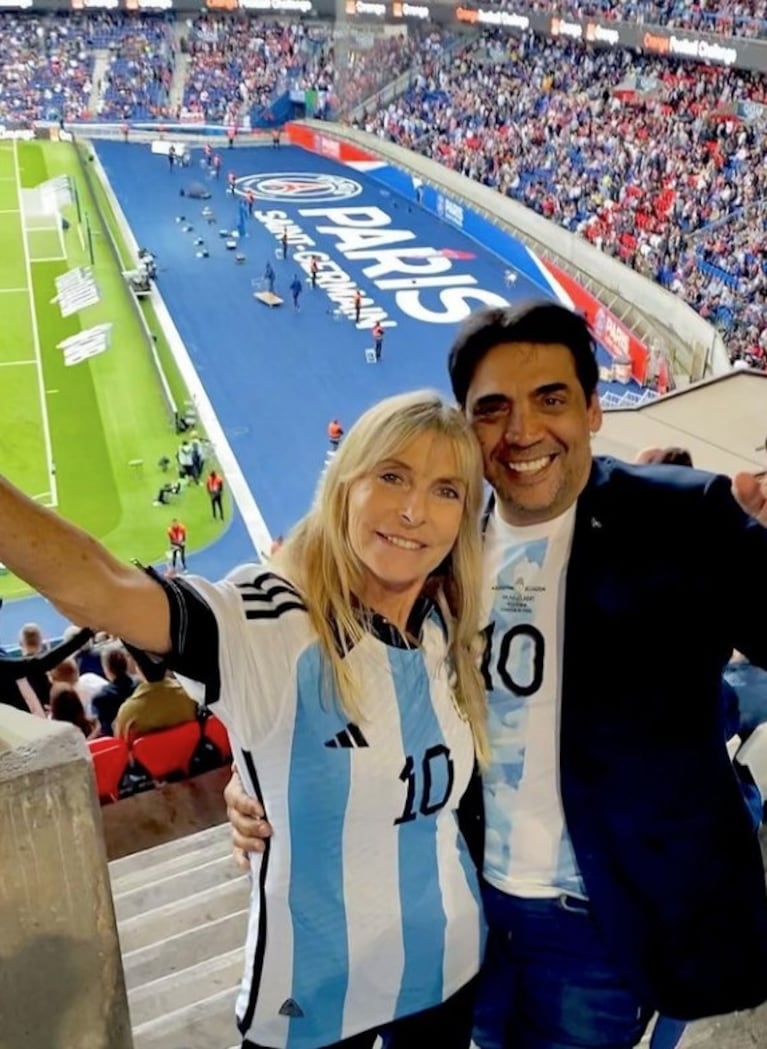 La emoción de Coco Fernández y Virginia Elizalde al encontrarse con Lionel Messi en Francia: "Gracias por recibirnos con tanta humildad y calidez"