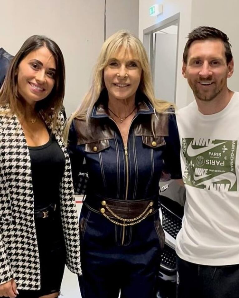 La emoción de Coco Fernández y Virginia Elizalde al encontrarse con Lionel Messi en Francia: "Gracias por recibirnos con tanta humildad y calidez"