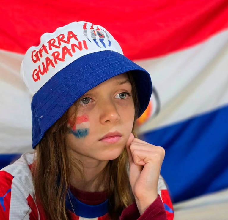La emoción de Dallys Ferreira tras el histórico triunfo de Paraguay ante Alemania (Foto de Instagram)