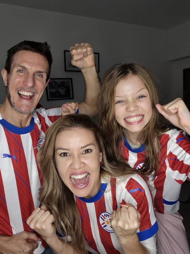 La emoción de Dallys Ferreira tras el histórico triunfo de Paraguay ante Alemania (Foto de Instagram)