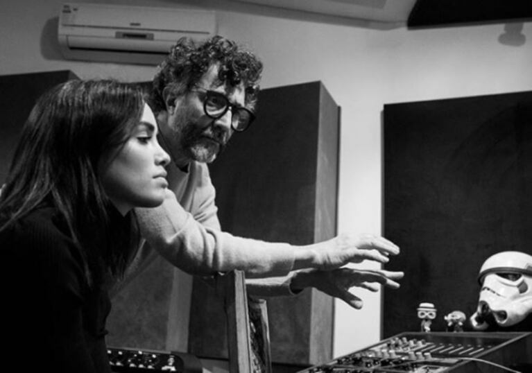 La emoción de Lali Espósito porque Fito Páez la convocó para su nuevo disco: "Con el maestro en el estudio"