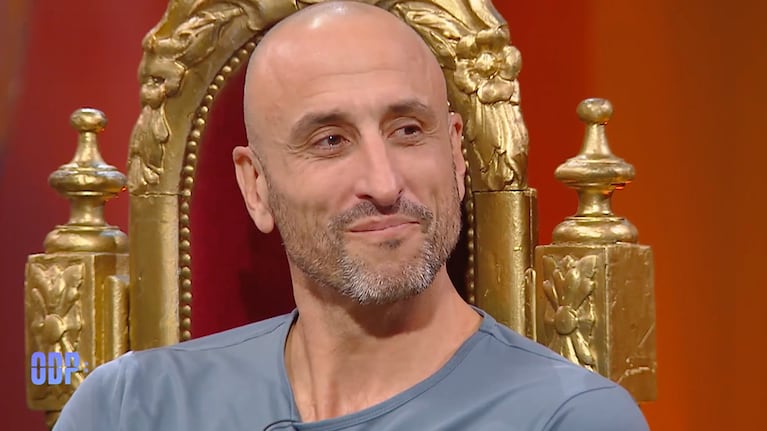 La emoción de Manu Ginóbili al recordar el movilizarte discurso de agradecimiento que le dedicó a su papá (Captura: eltrece)
