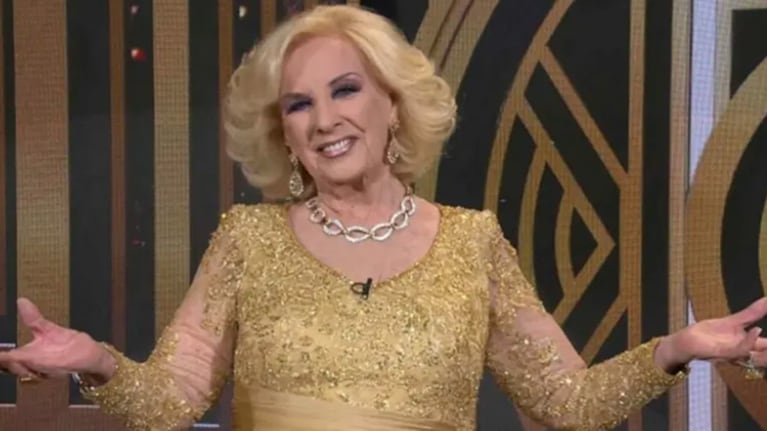 La emoción de Mirtha Legrand por volver a la TV.