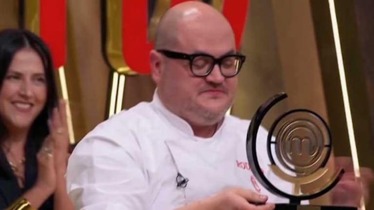 La emoción de Rodolfo Vera Calderón, el nuevo ganador de MasterChef: "Gracias Argentina por darme tanto"