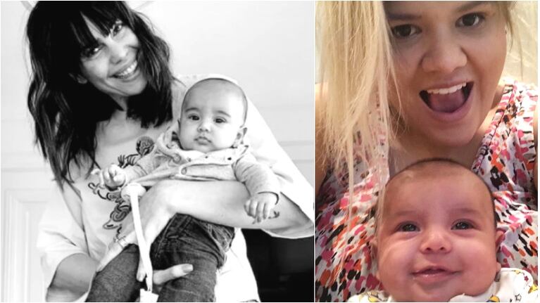 La emoción de Romina Pereiro tras el dulce mensaje que le dedicó More Rial en las redes (Fotos: Captura de Instagram Stories e Instagram)