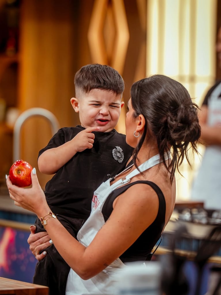 La emoción de Valentina Cervantes por cocinar con sus hijos en MasterChef (Instagram)