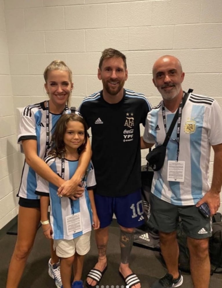 La emoción del hijo de Soledad Fandiño por conocer a Messi