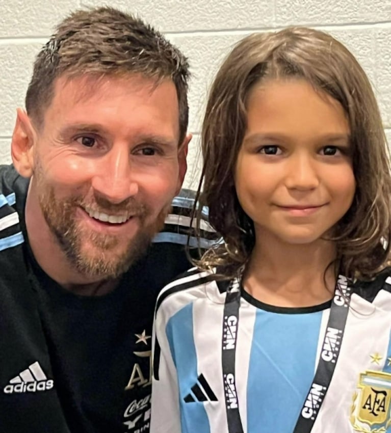 La emoción del hijo de Soledad Fandiño por conocer a Messi