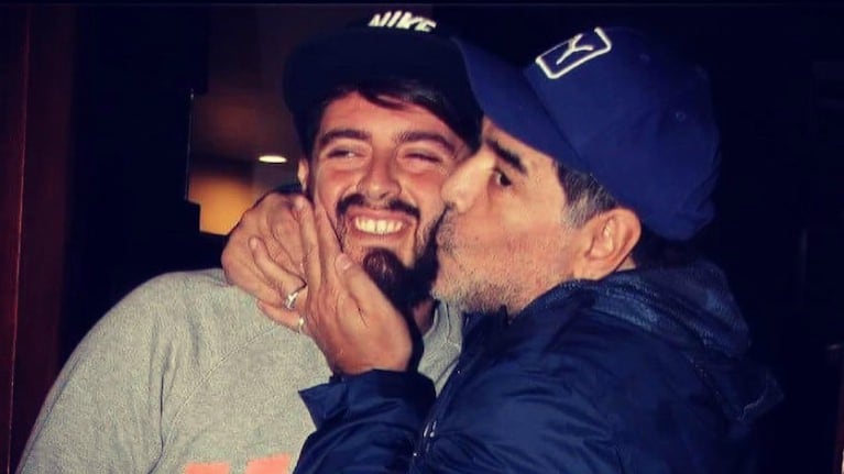 La emocionante dedicatoria de despedida de Diego Junior, muy delicado de salud en Italia (Foto: Instagram)