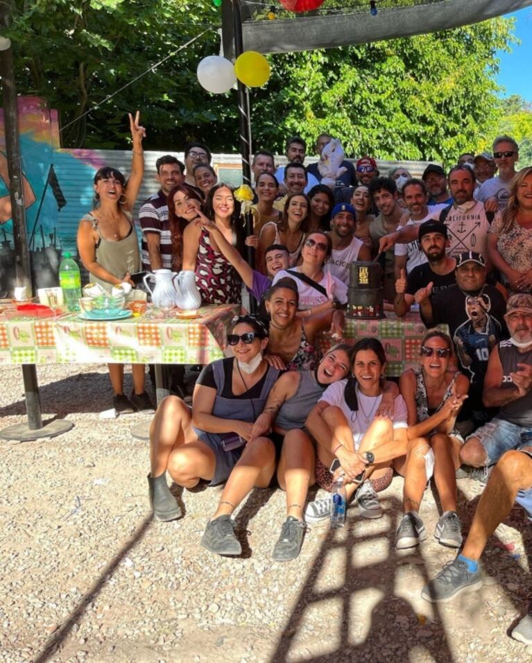 La emotiva despedida de Agustina Cherri a los actores de La 1-5/18: "Fue una fiesta"