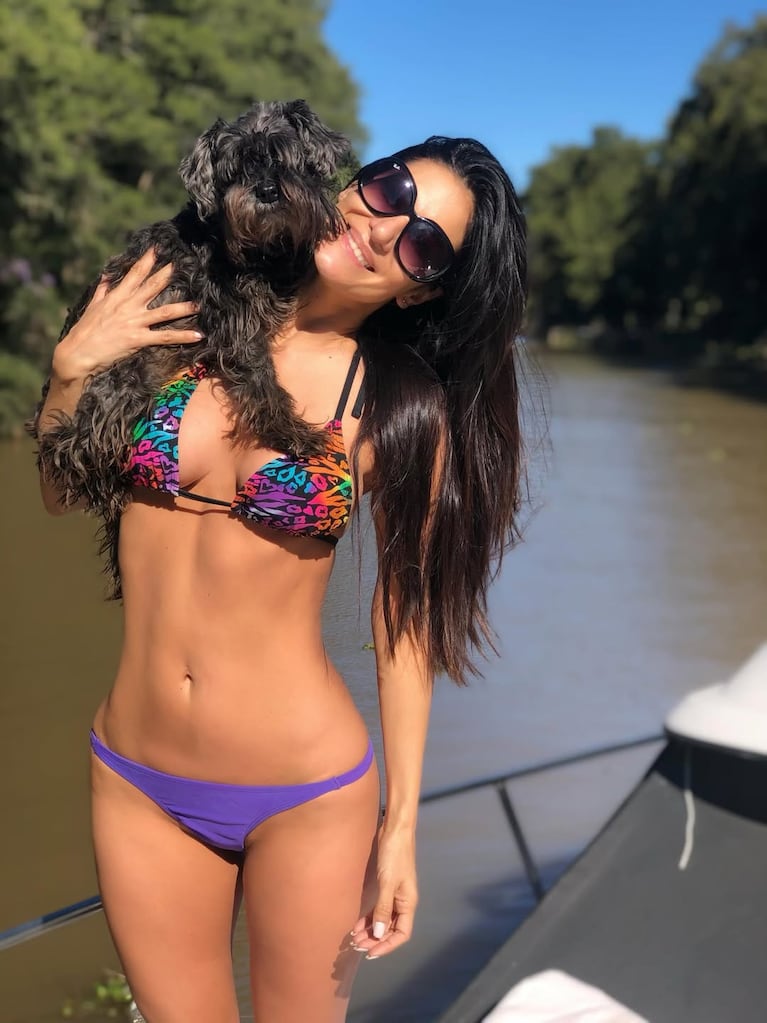 La emotiva despedida de Silvina Escudero a Mulata (Foto de Instagram)