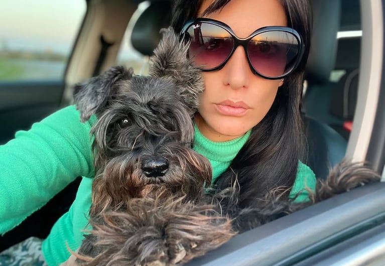 La emotiva despedida de Silvina Escudero a Mulata (Foto de Instagram)