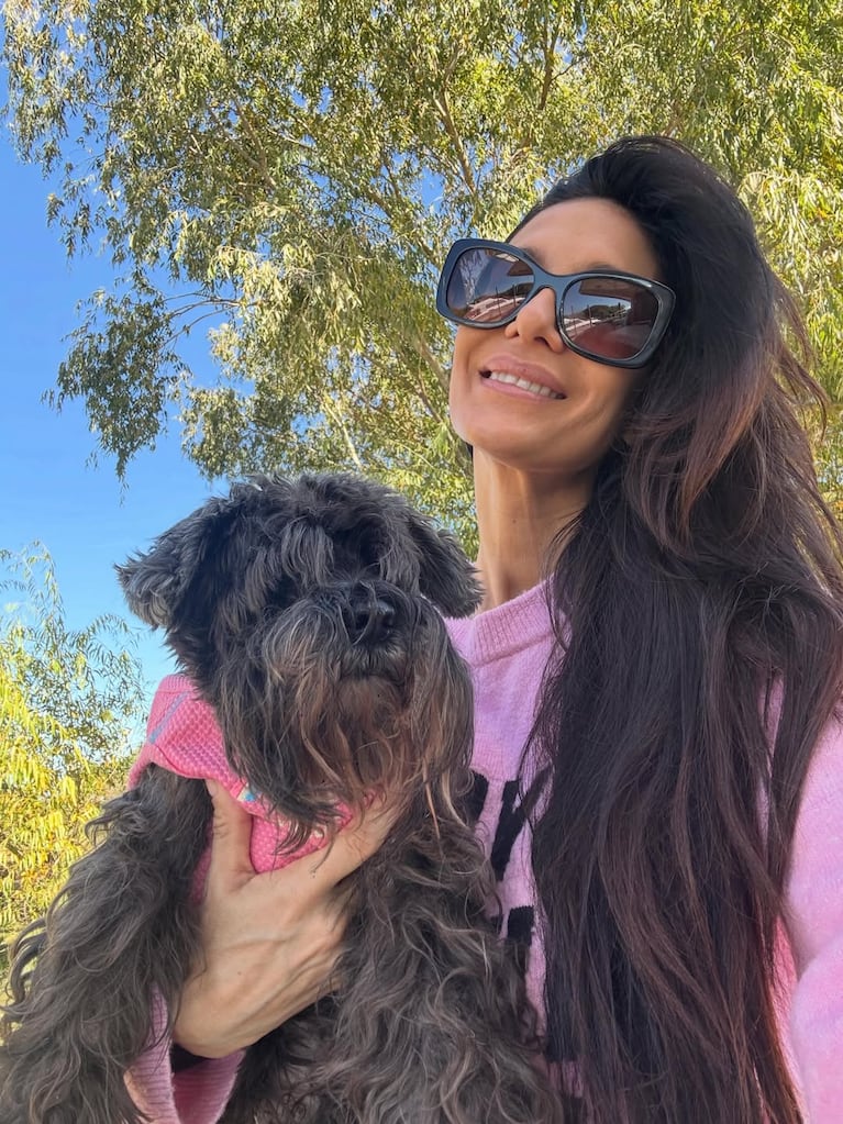La emotiva despedida de Silvina Escudero a Mulata (Foto de Instagram)