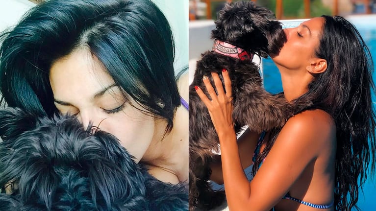La emotiva despedida de Silvina Escudero a Mulata (Foto de Instagram)