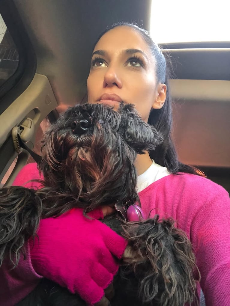 La emotiva despedida de Silvina Escudero a Mulata (Foto de Instagram)