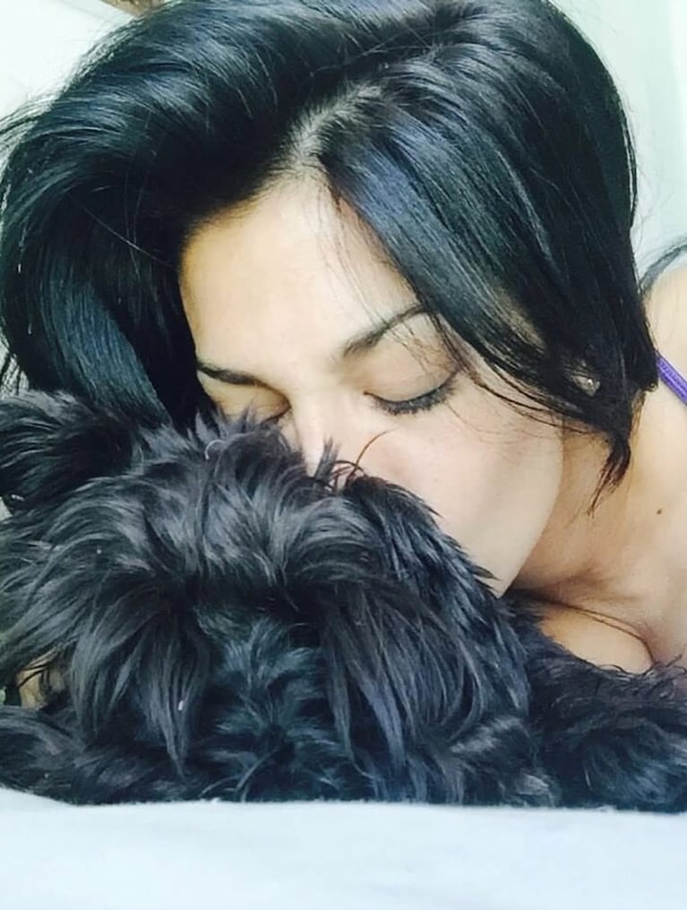 La emotiva despedida de Silvina Escudero a Mulata (Foto de Instagram)