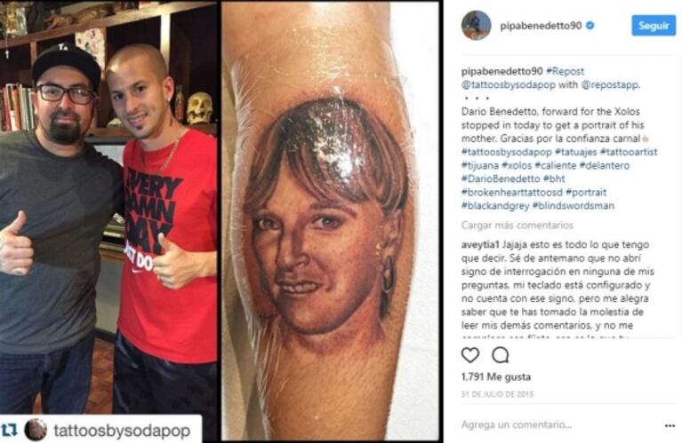 La emotiva historia de vida del Pipa Benedetto con su madre y la dedicatoria tras clasificar al Mundial: "Te voy a amar toda la vida"