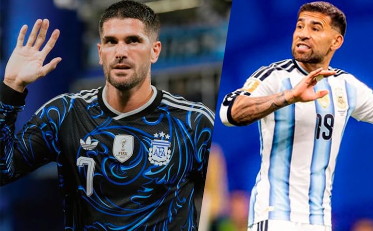 La emotiva reacción de Rodrigo de Paul tras el retiro de Nicolás Otamendi de la Selección Argentina (Foto de Instagram @rodridepaul y @nicolasotamendi30)