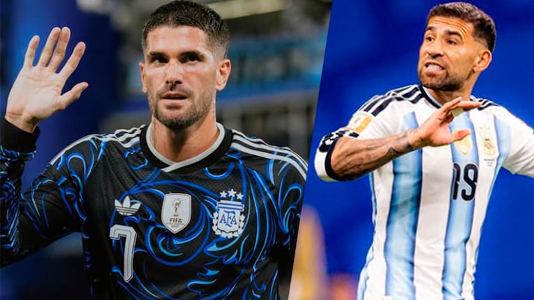 La emotiva reacción de Rodrigo de Paul tras el retiro de Nicolás Otamendi de la Selección Argentina (Foto de Instagram @rodridepaul y @nicolasotamendi30)