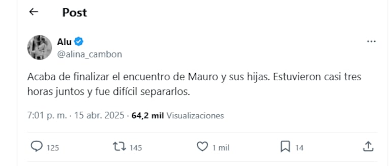 La emotiva reunión de Mauro Icardi con sus hijas y el regalo que lo conmovió: “No podían separarlos”
