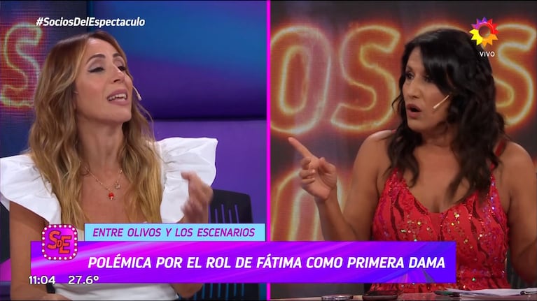 La escandalosa pelea a los gritos entre Paula Varela y Nancy Duré en pleno programa: “Vos te sentís tocada”