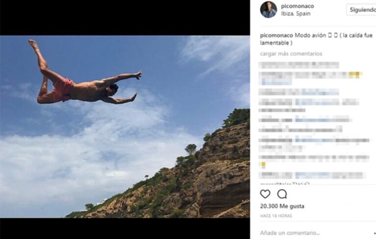 La escapada "mielera" de Pampita y Pico Mónaco a Ibiza: amor ¡y lomazo de la diosa!