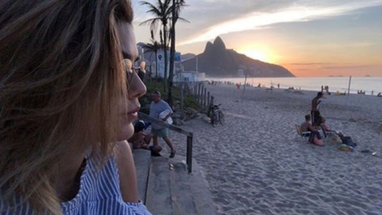 La escapada romántica de Natalie Pérez y su novio a Brasil