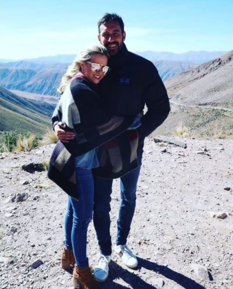 La escapadita romántica de Ale Maglietti y Jonás Gutiérrez a Jujuy: "Besos y más besos; viviendo nuestro país"