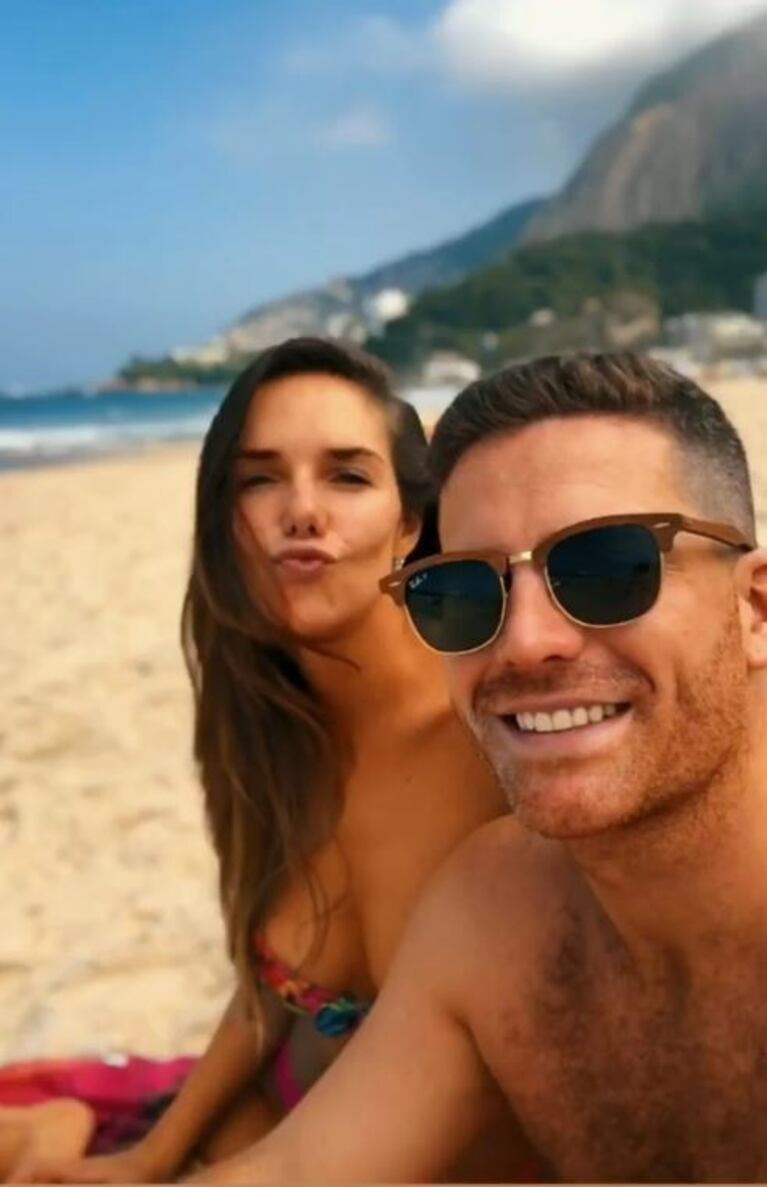 La escapadita romántica de Julieta Nair Calvo con su novio a Río de Janeiro: "Mi rey"