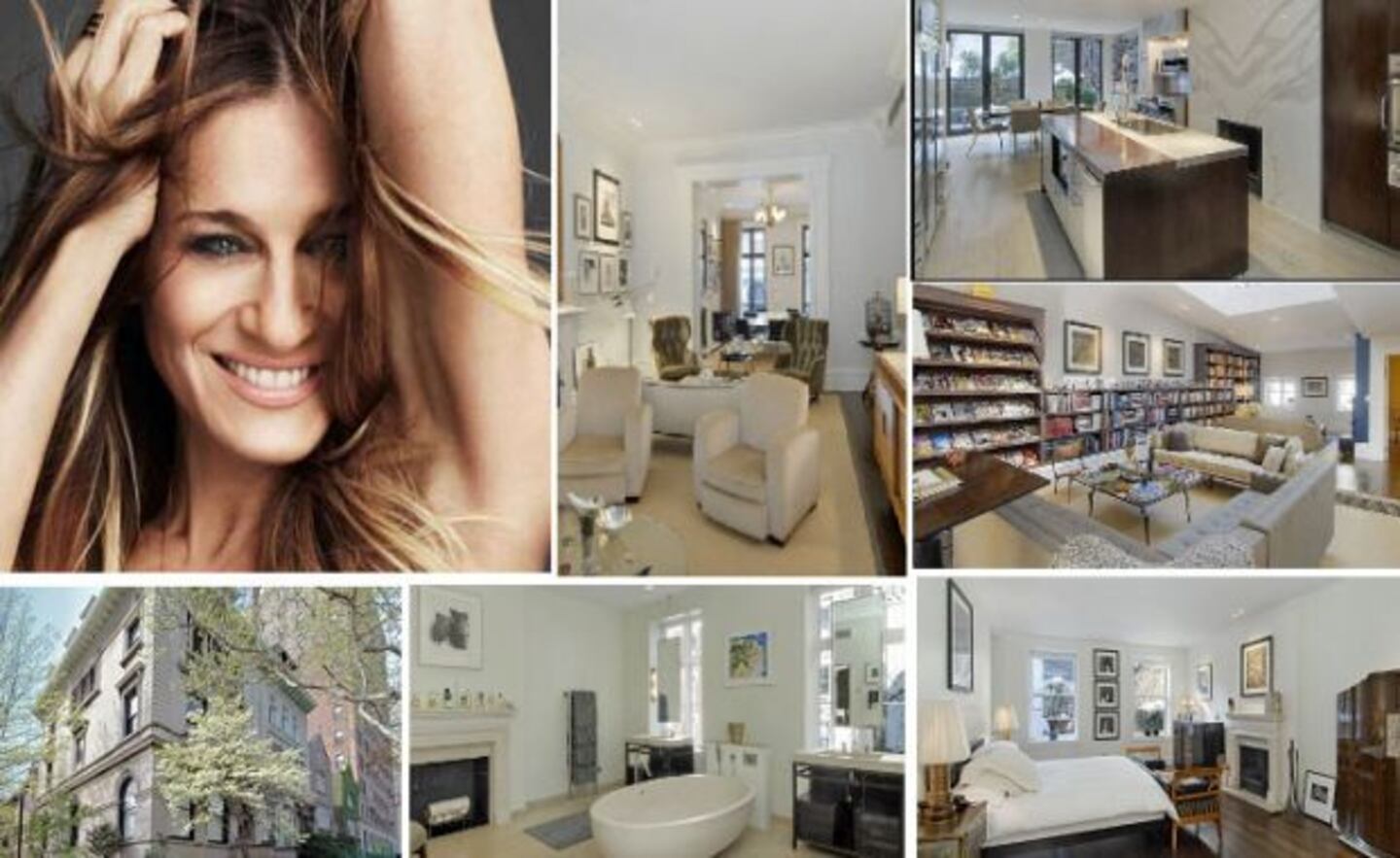 La espectacular mansion de Sarah Jessica Parker. (Foto: Web)