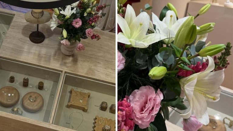 La esposa de Abel Pintos lanzó Cala, su local de joyería artesanal en CABA