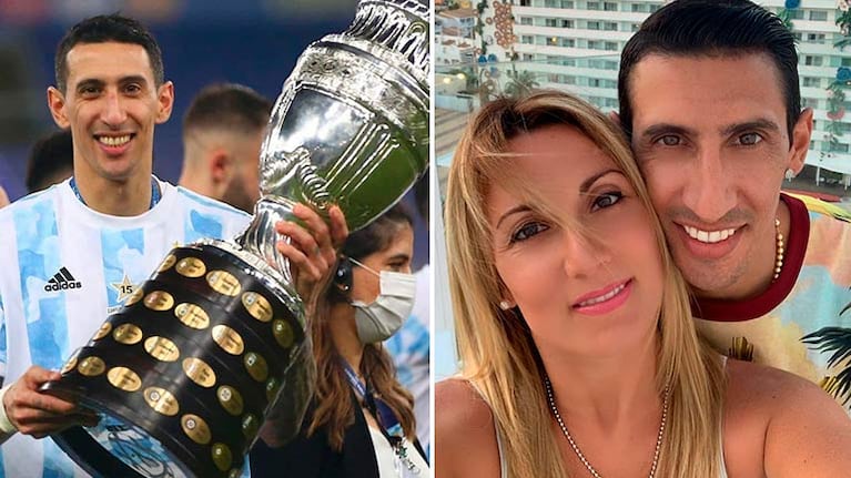 La esposa de Ángel Di Maria mostró el chat con su increíble premonición de su gol en la final: Entrás y lo hacés picadito