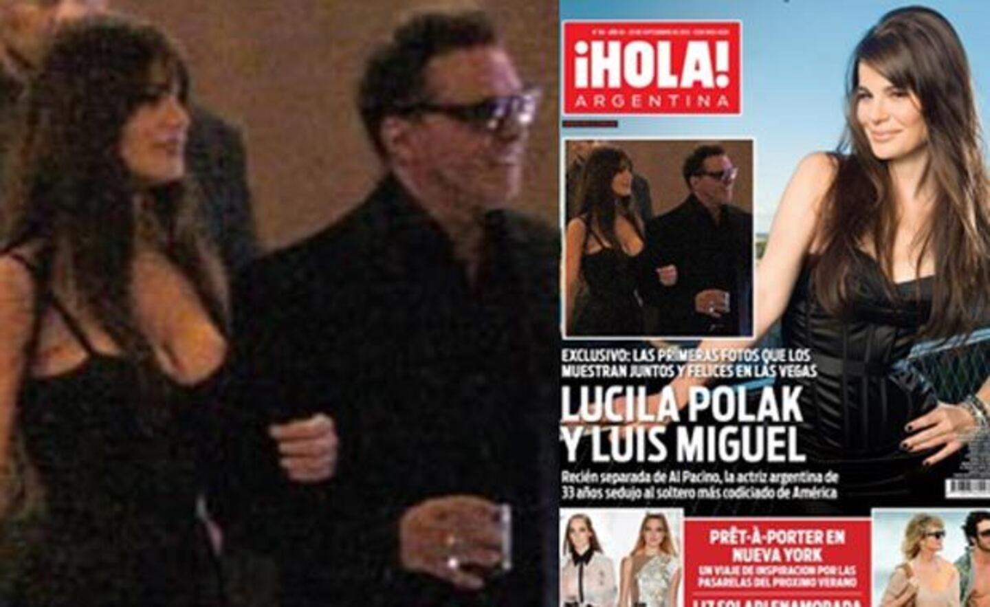 La ex de Al Pacino, ahora sale con Luis Miguel. (Foto: ¡Hola!)