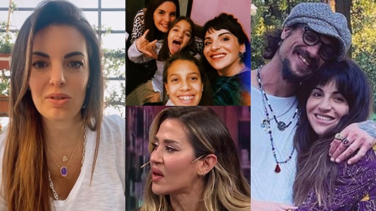 La ex de Daniel Osvaldo se defendió de las críticas por saludar a Gianinna Maradona en su cumpleaños y apuntó contra Jimena Barón (Fotos: Web, Captura e Instagram)