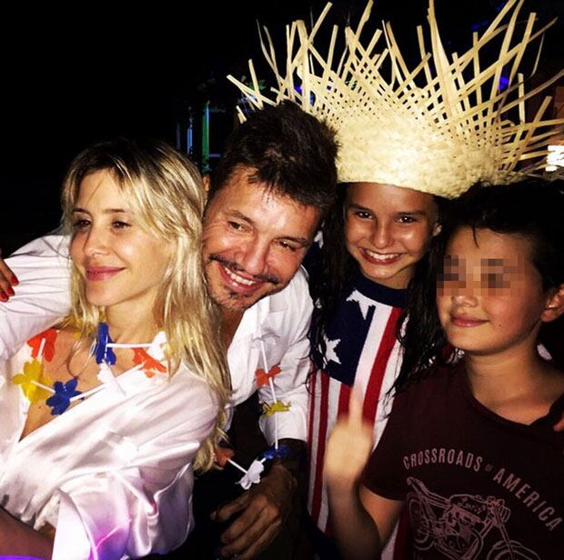La exclusiva fiesta de fin de año de Marcelo Tinelli en Punta (Fotos: Instagram). 