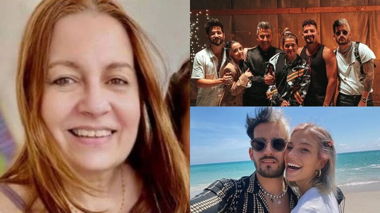 La exesposa de Ricardo Montaner contó cómo es su relación con el clan tras la boda de Stefi y Ricky (Fotos: Web)