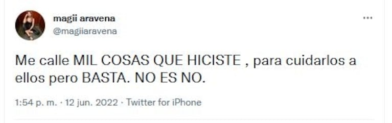 La exesposa de Toto Salvio lanzó explosivos tweets en contra del jugador: "Sos la peor persona que existe"