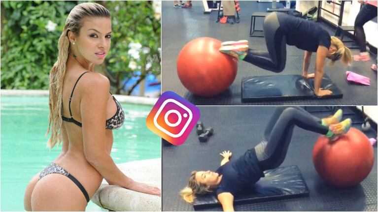 La exigente rutina (sexy) de Ailén Bechara. Foto: Instagram/ Web