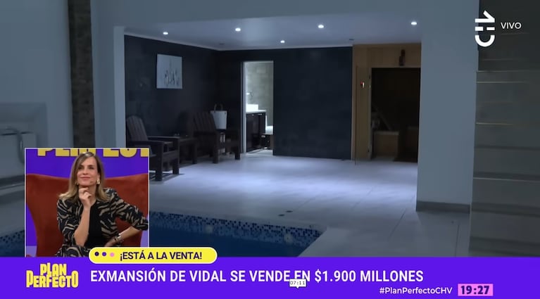La exmansión de Arturo Vidal | Captura Chilevisión