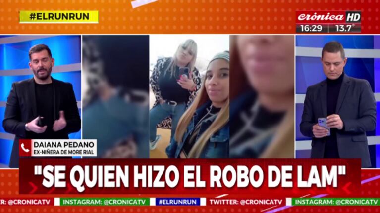 La exniñera de Morena Rial confesó que robó en LAM: "Fue por necesidad"